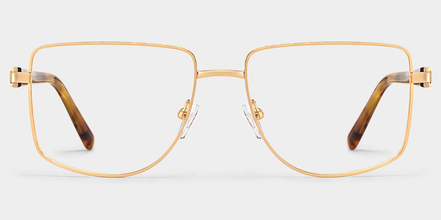 Felicity Géométrique Or Lunettes1