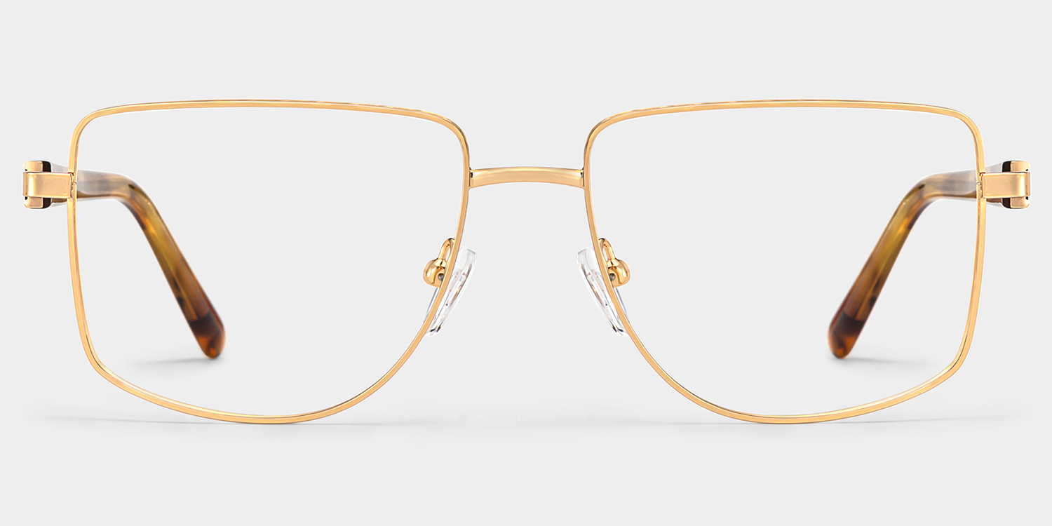 Felicity Géométrique Or Lunettes1