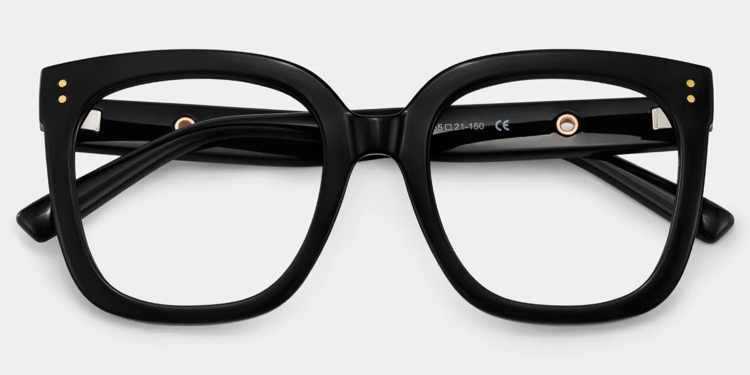 Lunettes Ebony Square Noir3