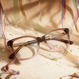 Finnian Marron Papillon lunettes0