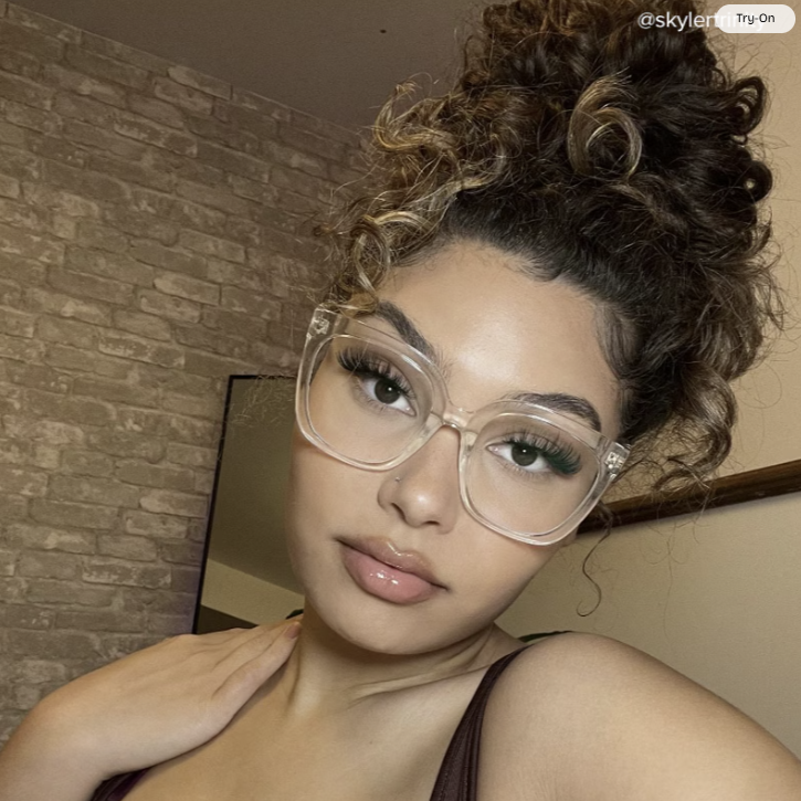 Ebony Cristal Carré Lunettes6