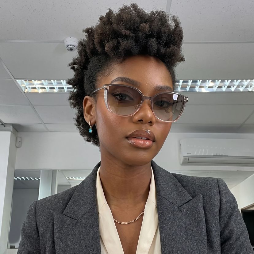 Rodz Gris-Rose Carré lunettes de soleil
