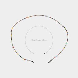 Colliers Ronds Colorés à Paillettes pour Lunettes3