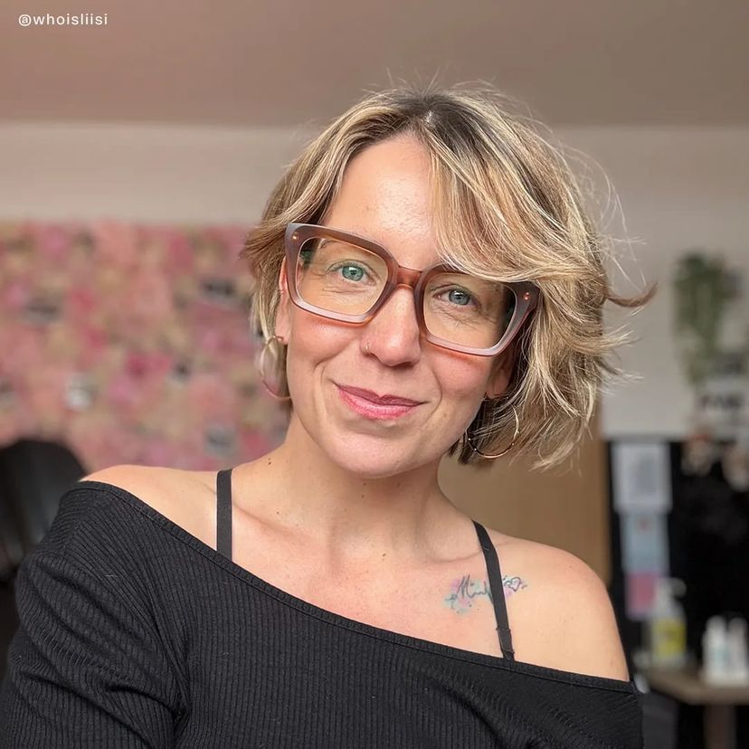 Marley Beige Rectangulaire lunettes