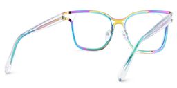 Shine Irisé Carré lunettes7