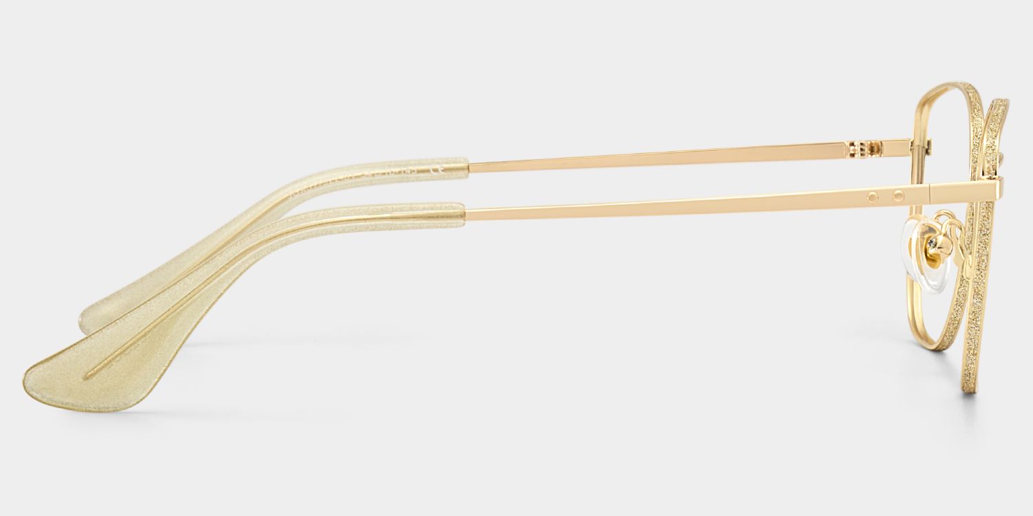 Skyler Carré Doré Lunettes4