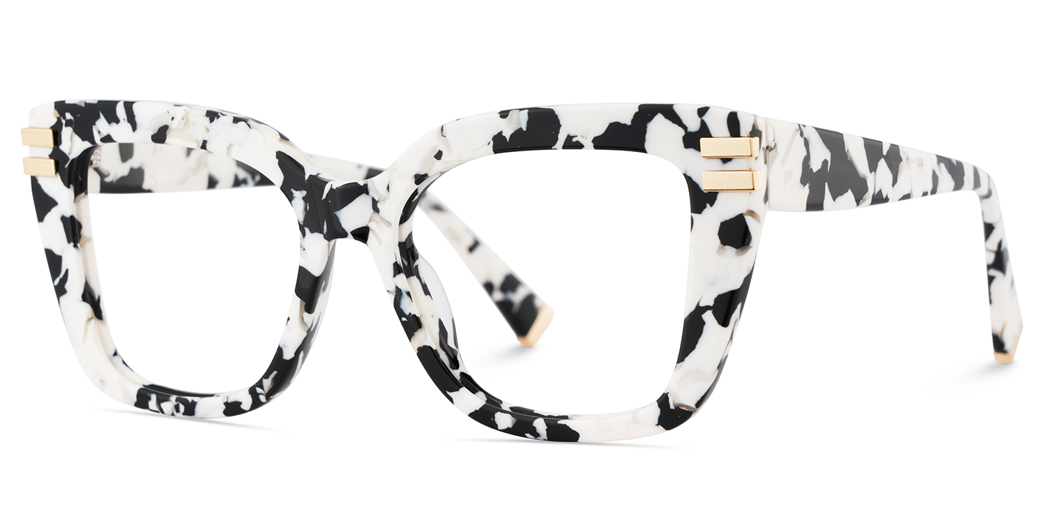 Cardozo Carré Imprimé Vache Lunettes5