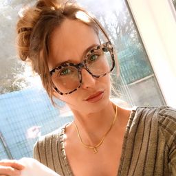 Scicluna Tortue Carré lunettes8