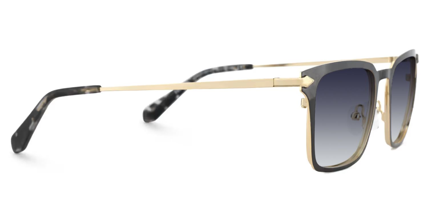 Chaney Rectangulaire Noir Métal Solaire3