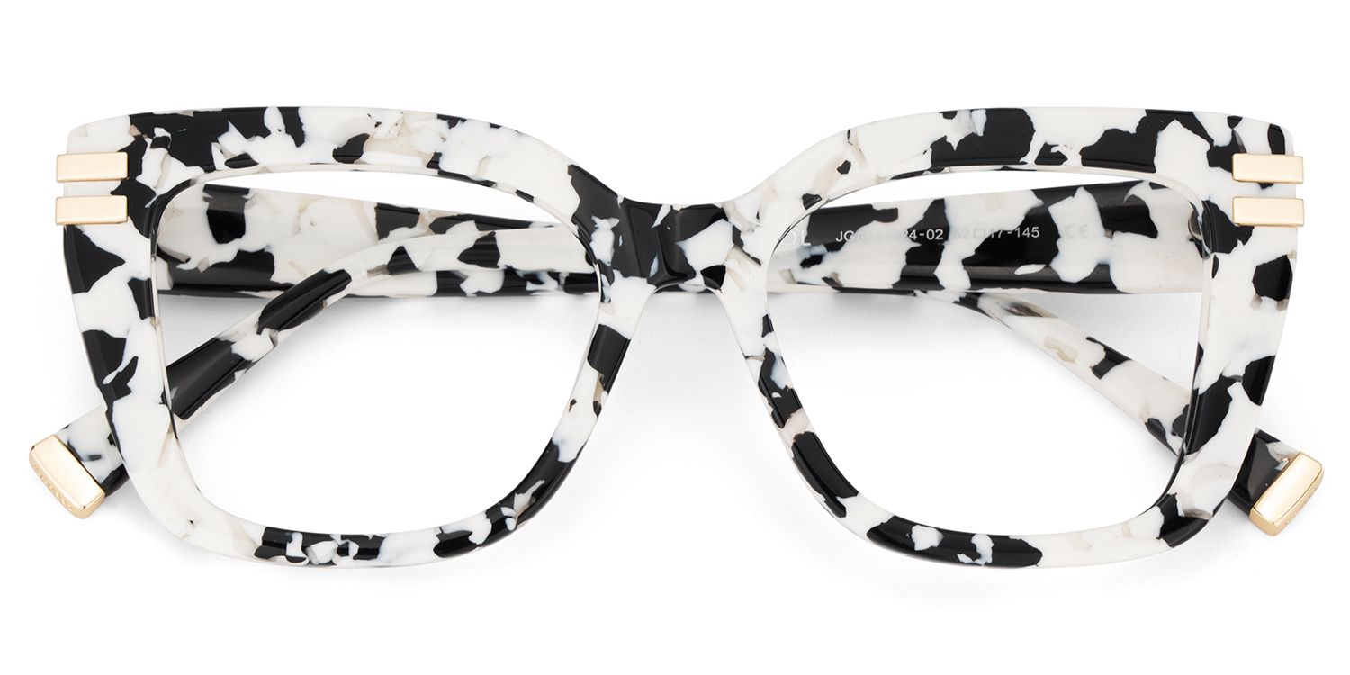 Cardozo Carré Imprimé Vache Lunettes2