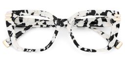 Cardozo Carré Imprimé Vache Lunettes2