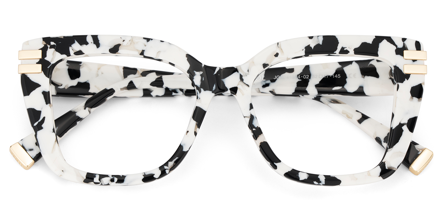 Cardozo Carré Imprimé Vache Lunettes4