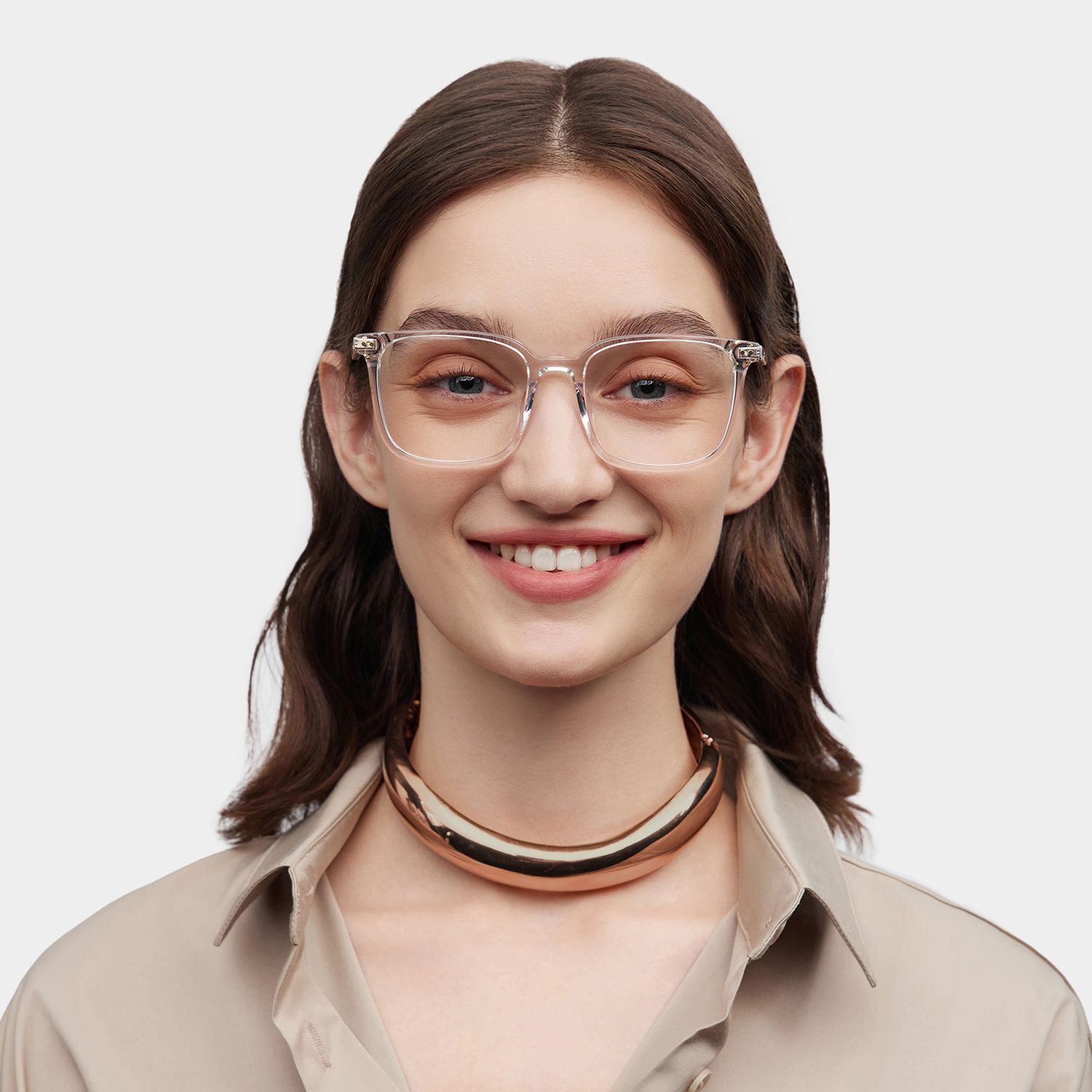 Zoe Carré Cristal Lunettes0