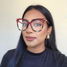 Lamar Lunettes Papillon Rouges7