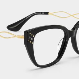 Alma Papillon Noir Lunettes6
