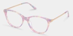 Lunettes rondes violettes Eli2
