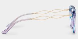 Papillon Acétate Violet Lunettes4