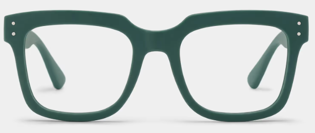 Carrées Vert TR90 Lunettes