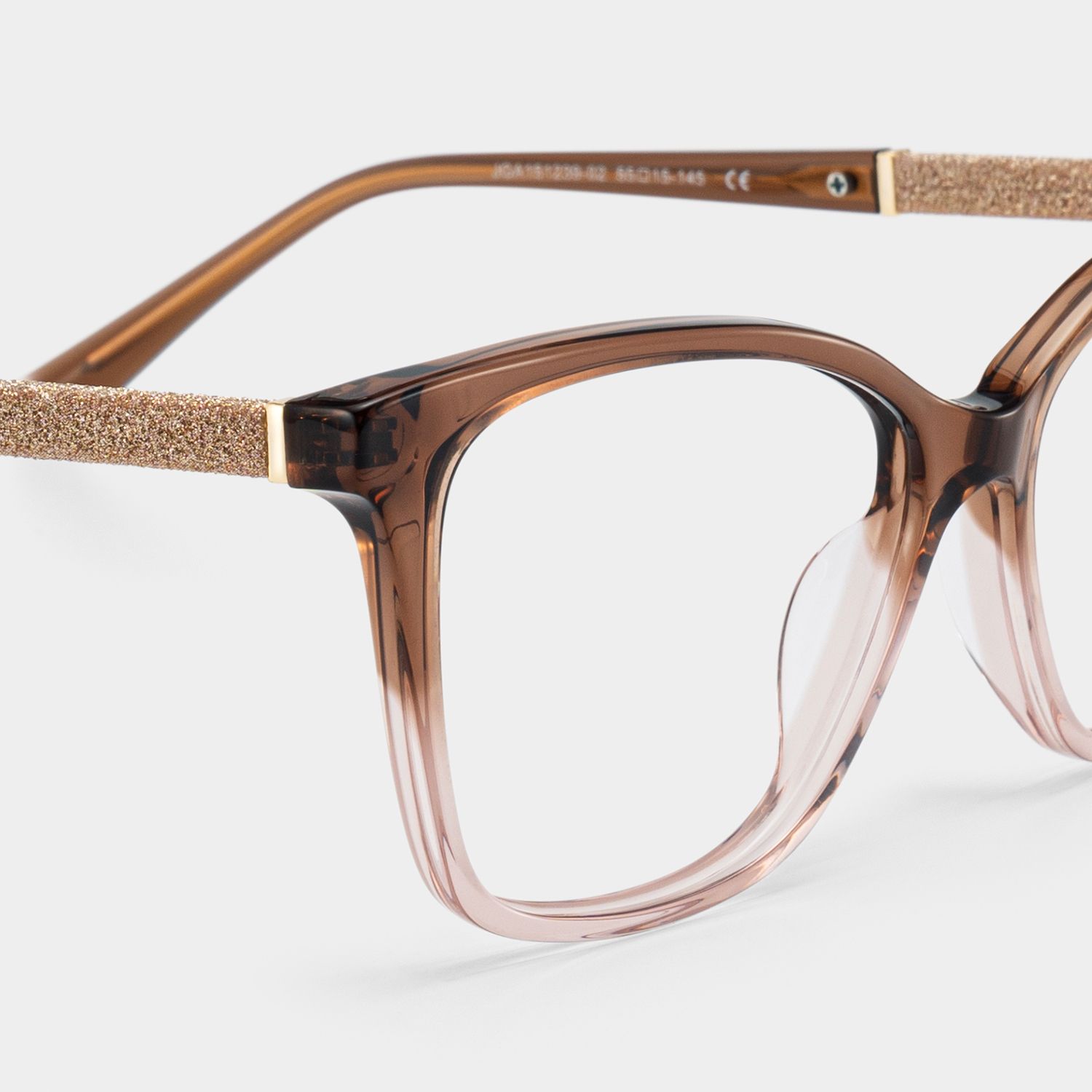 Finnian Marron Carré Lunettes6