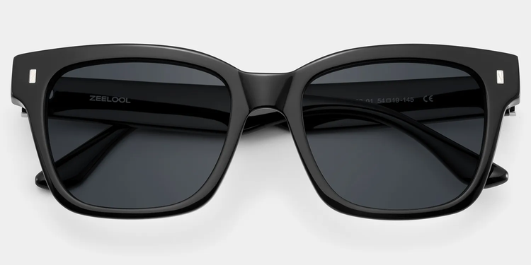 Pride Carré Noir Lunettes