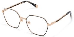 Dunbar Bleu-Rouge Géométrique lunettes3