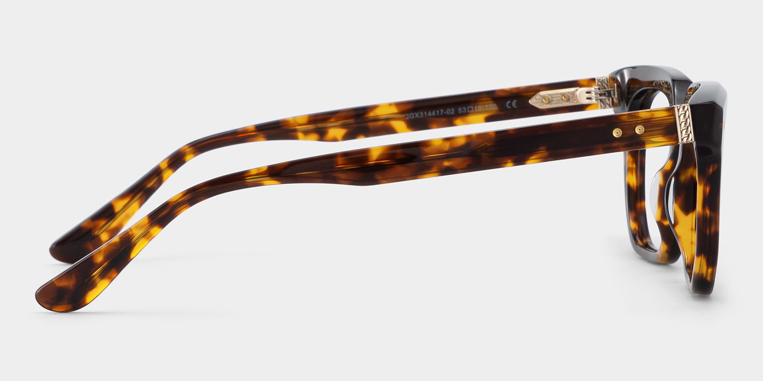Michael Square Tortoise Glasses3