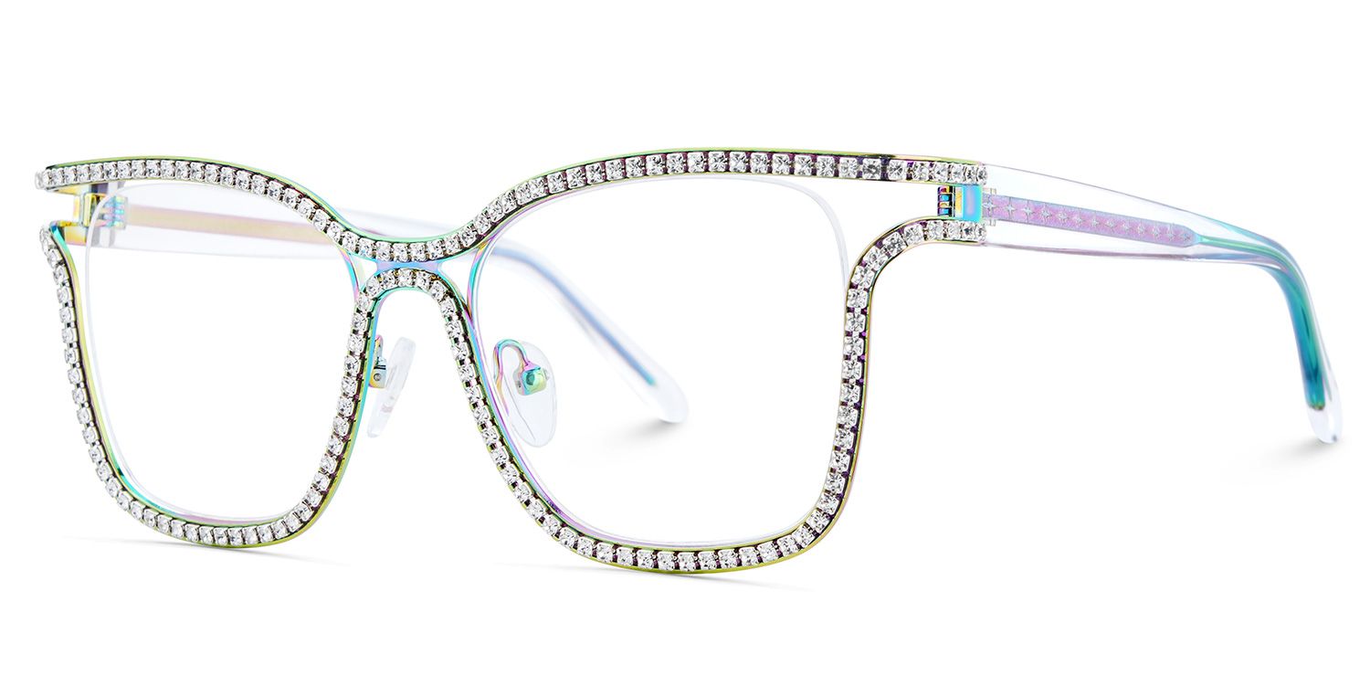Shine Carré Irisé Lunettes5