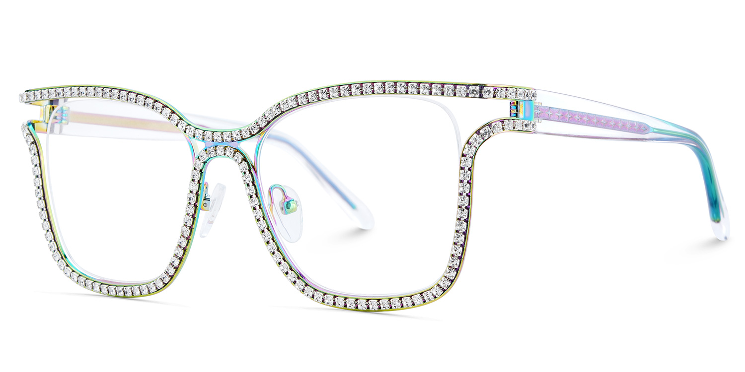 Shine Carré Irisé Lunettes5