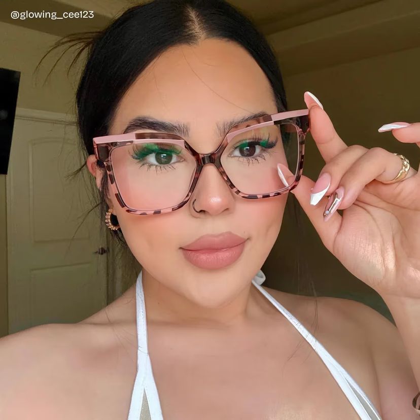 Carrées  Écaille TR90 Lunettes