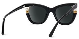 Pearl Cateye Noir Solaire2