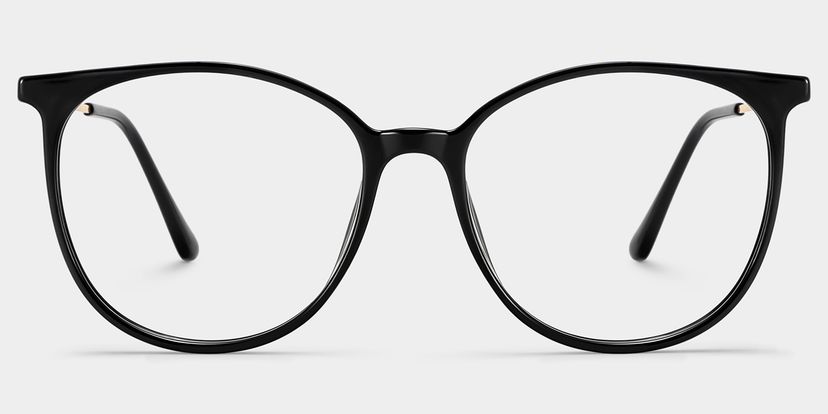 Chanty noir Ronde lunettes