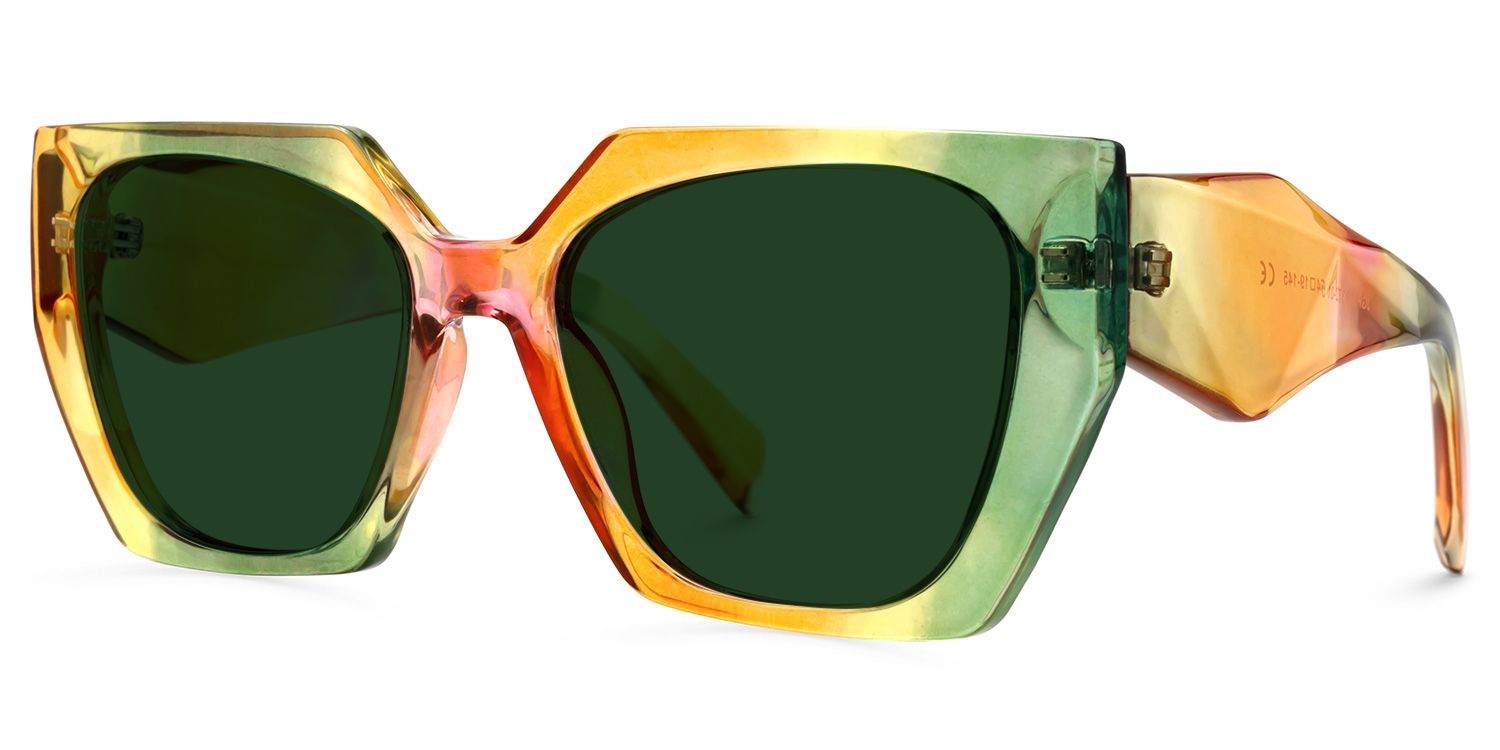 Sileidy Géométrique Multicolor Plastique Solaire1