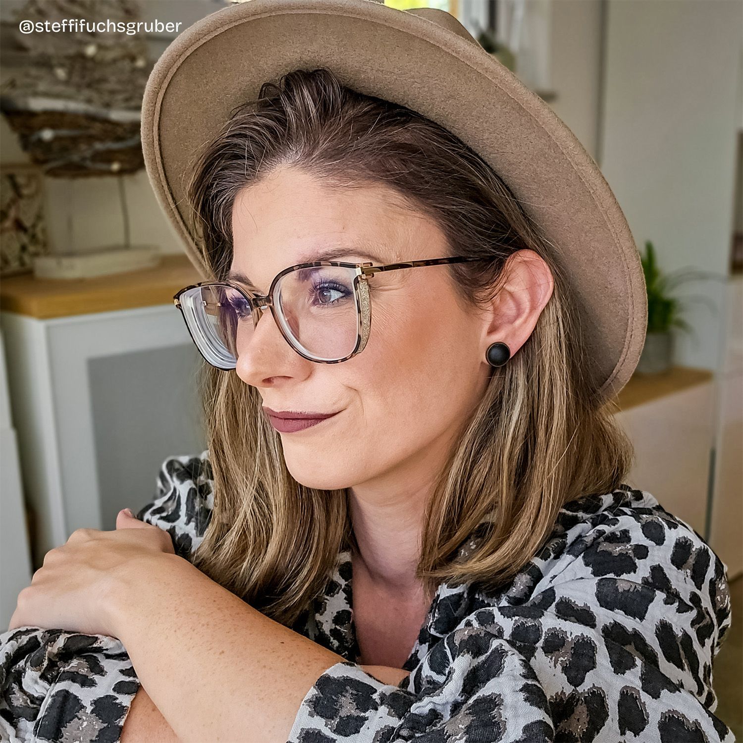 Rodz Tortue Carré Lunettes6