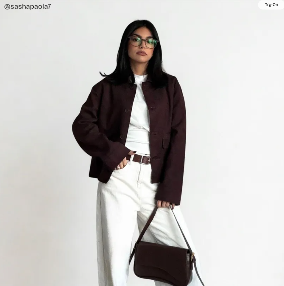 Allison Lunettes papillon en acétate marron mat6