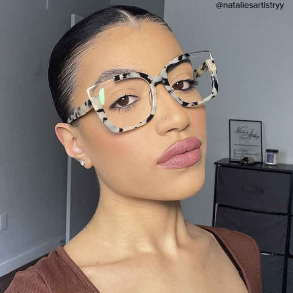 Dortch Gris-Tortue Carré Lunettes6