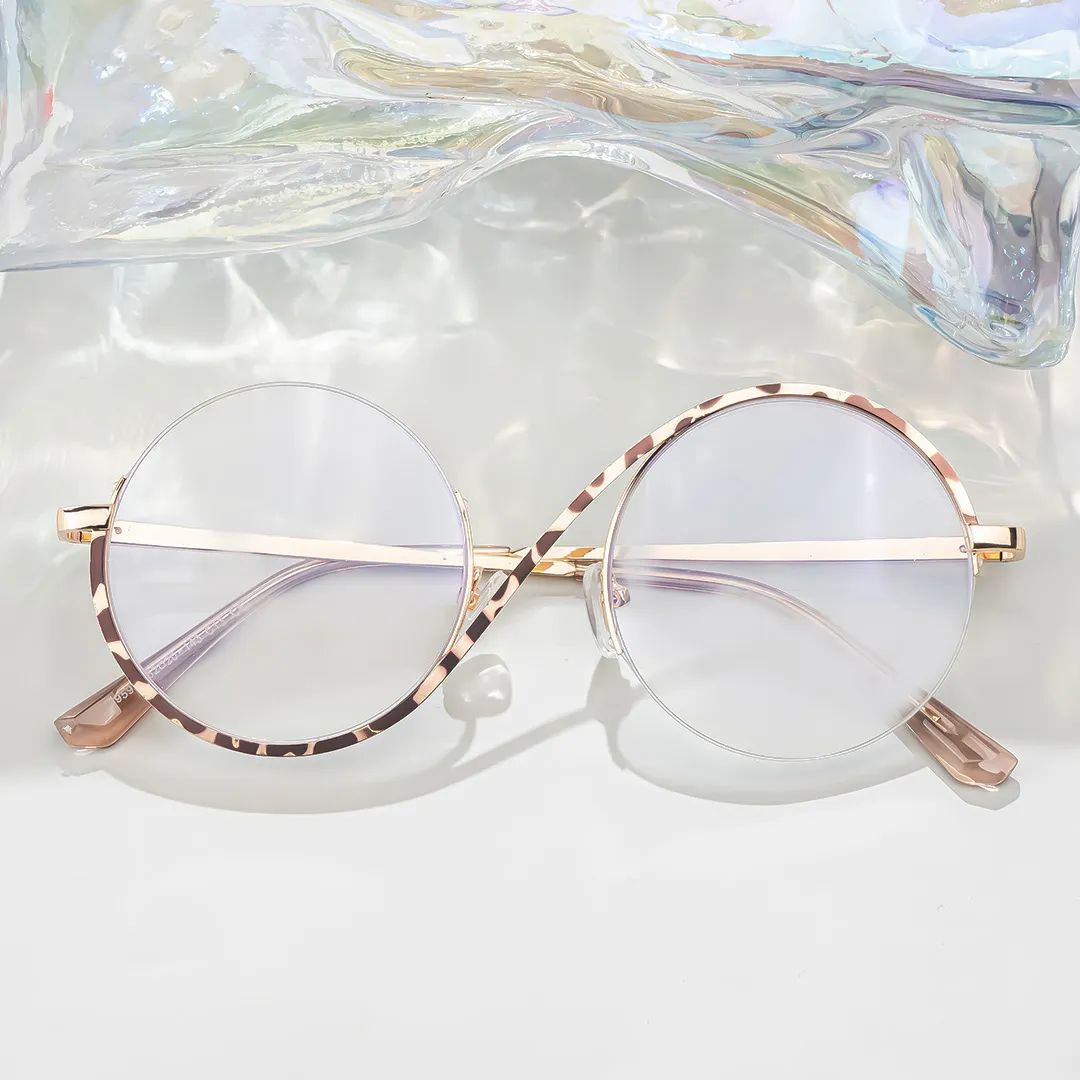 Flozif Tortue Ronde Lunettes0