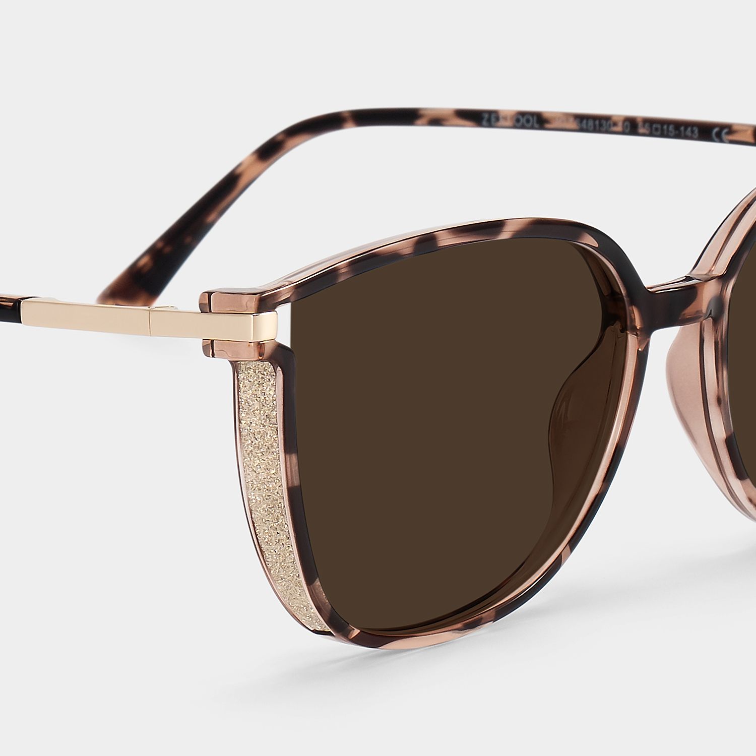 Lunettes de soleil polarisées de conduite Square Tortue Rodz | ZEELOOL4