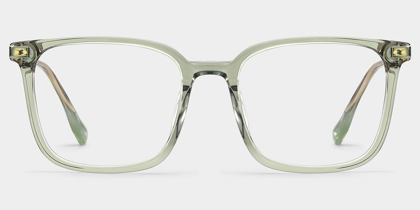 Zoe Carré Vert Lunettes