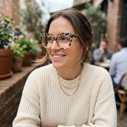 Carré Marron-Tortue Acétate Lunettes5