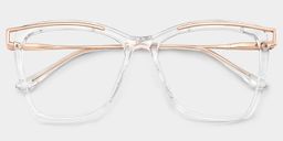 Krystle Cristal Carré lunettes1