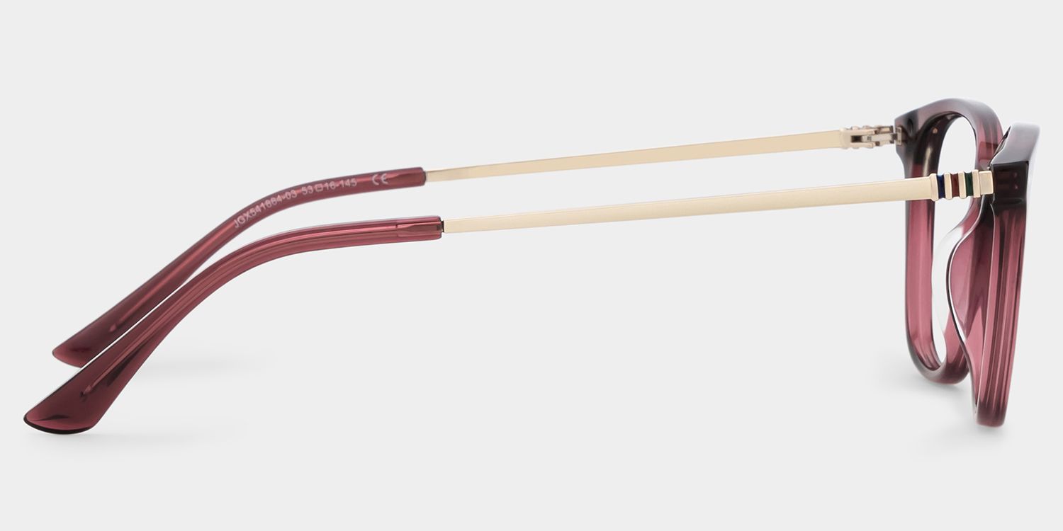 Finch Rouge Rectangle Lunettes3