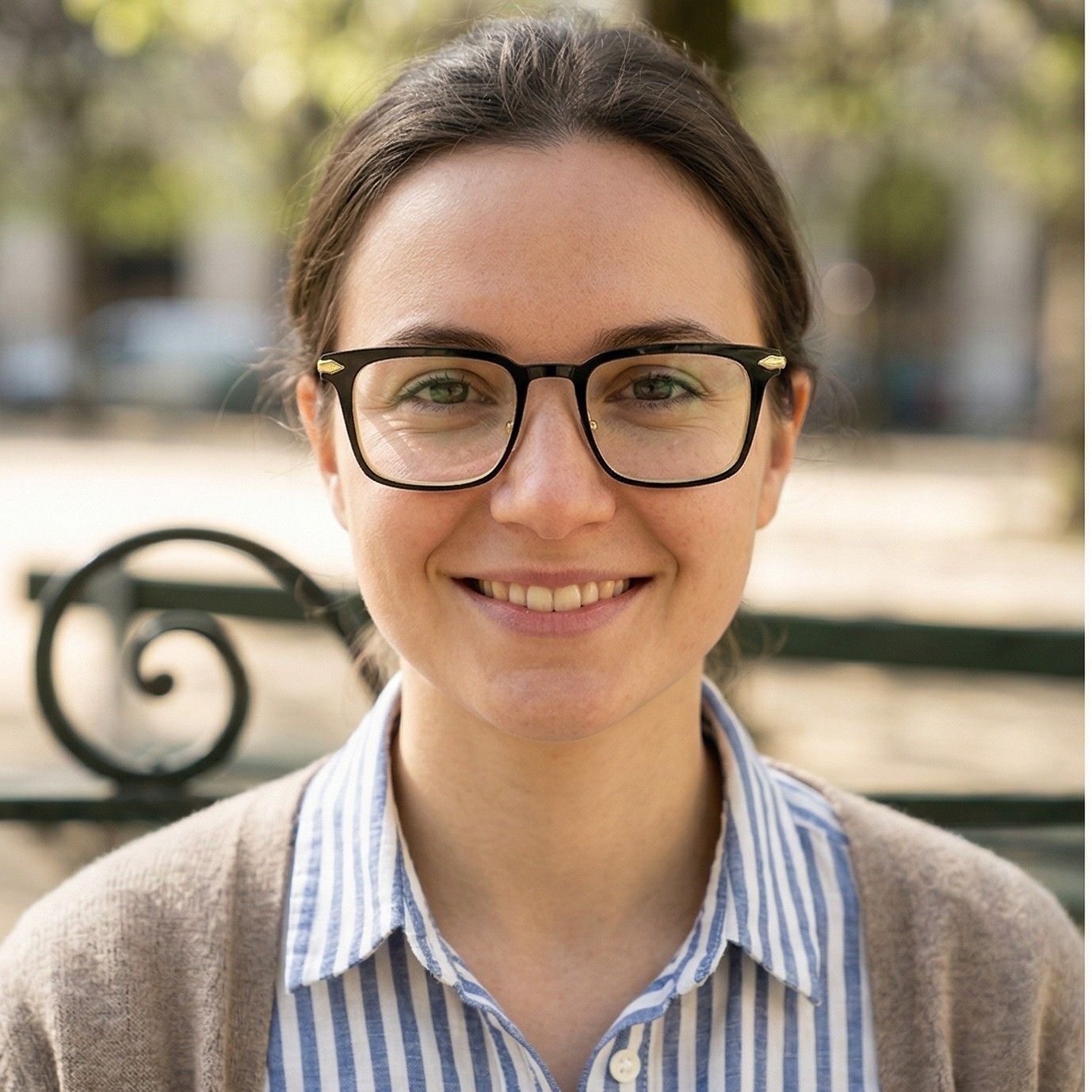 Chaney Noir Rectangle Lunettes7