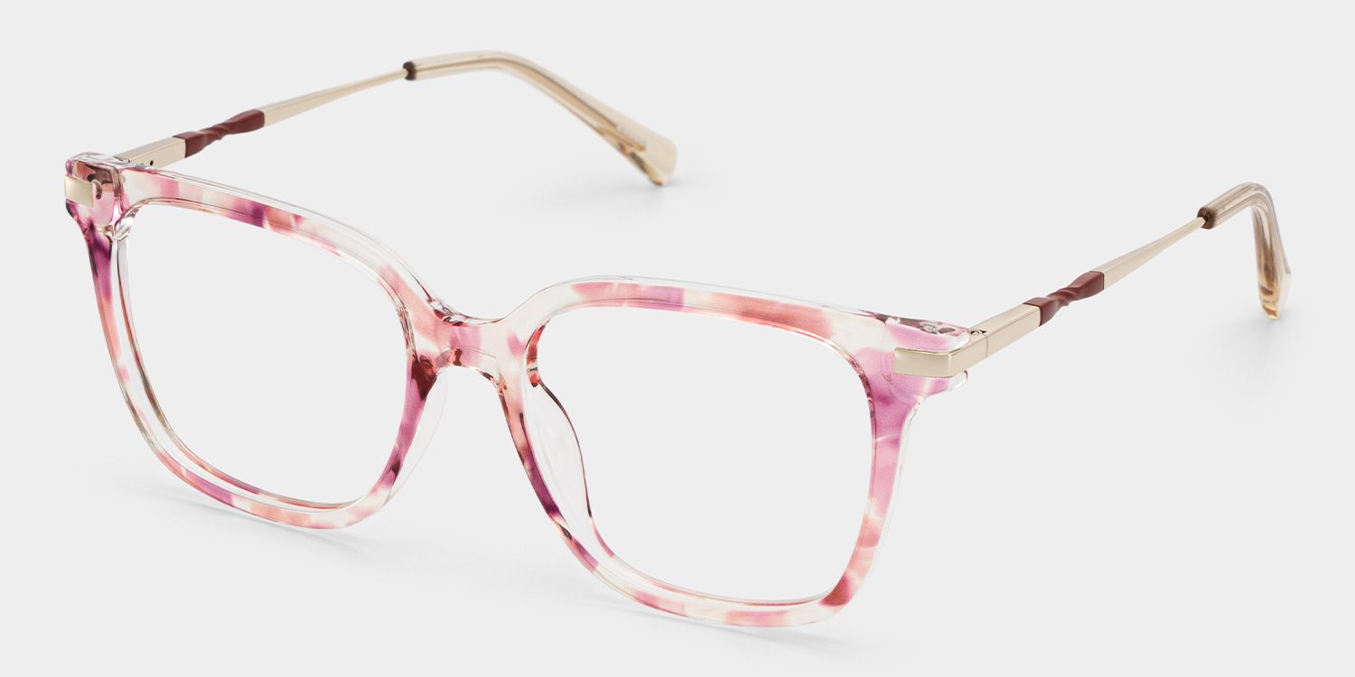 Jacqui Carré Rose TR90 Lunettes3