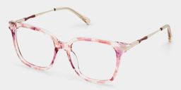 Carré Rose TR90 Lunettes3