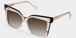 Twolla Beige Carré lunettes de soleil2