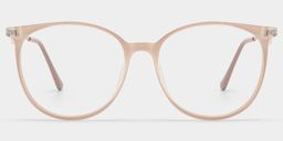 Lunettes rondes roses Chanty1