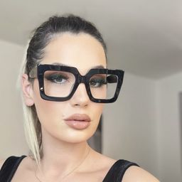Brandon Noir Carré lunettes8