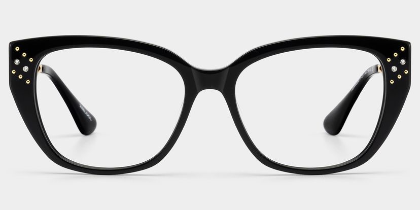 Alma Papillon Noir Lunettes