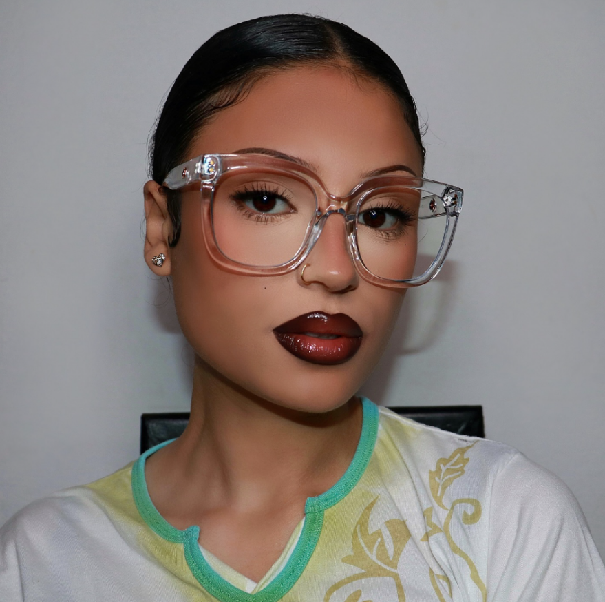 Ebony Cristal Carré Lunettes7