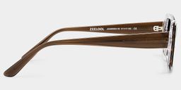 Gleam Léopard Rectangulaire lunettes6